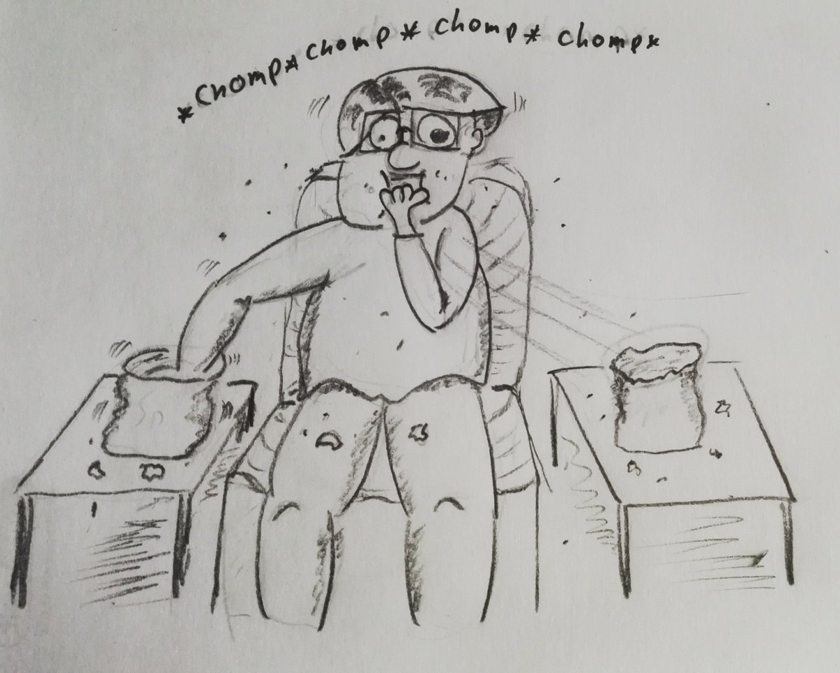 JosefBiehler's tweet image. Me after receiving some Spekulatius... Of course I have to eliminate all of them. It would be a pity if they would spoil. 

#digitalart #learndraw #learndrawing #comicart #comiczeichnen #comicdrawing #cartonart #cartoondrawing #spekulatius #christmas #weihnachten