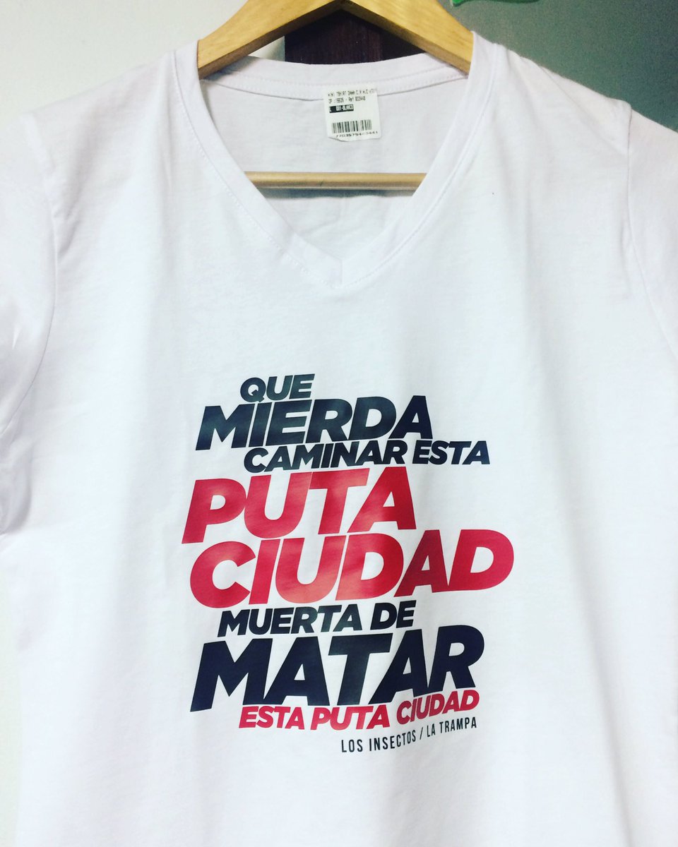 Ginsu_Jo's tweet photo. #unacamisetaquediga #losinsectos #rockmedellin https://t.co/JByD49lDG4