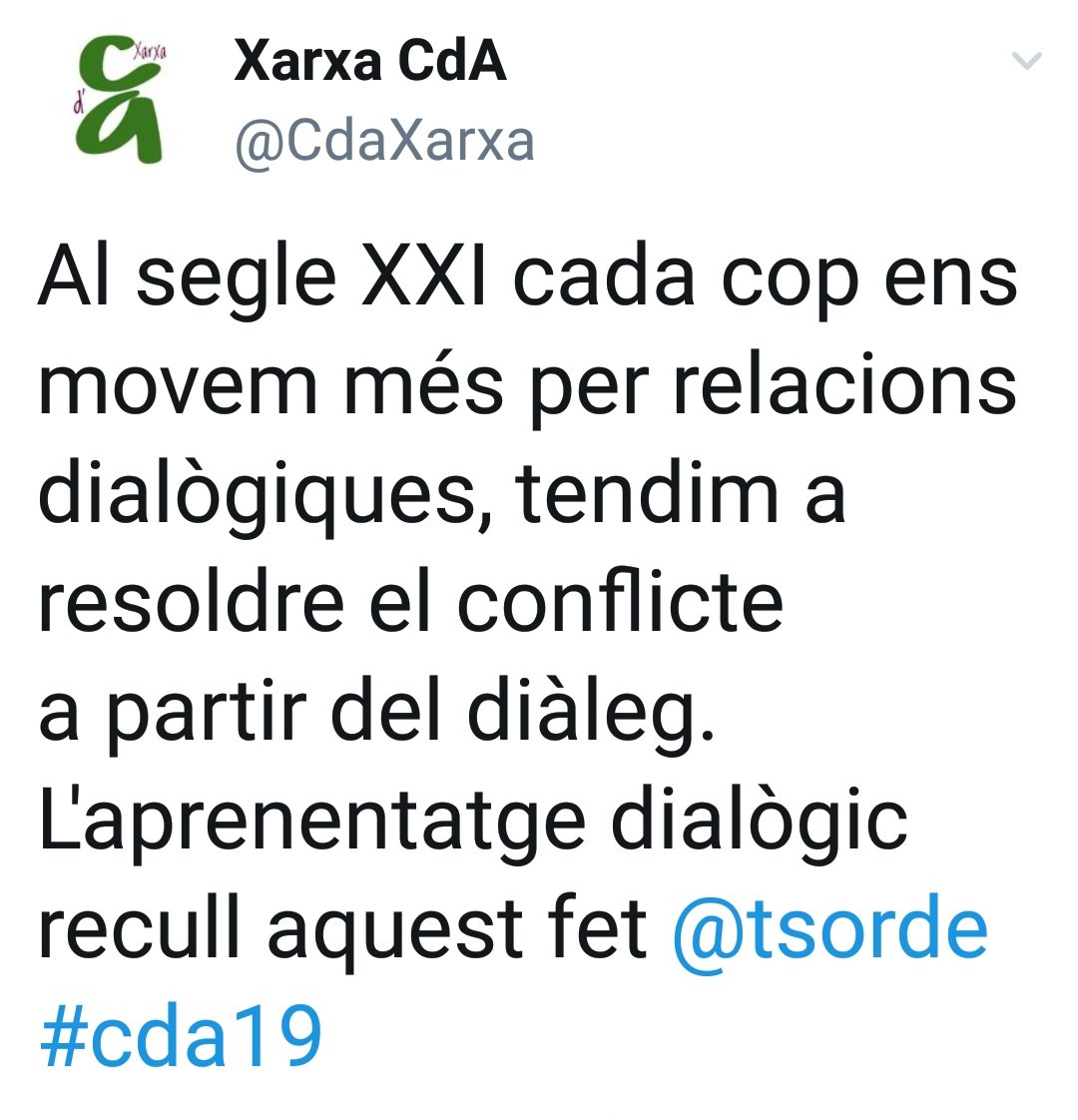 melindroacid's tweet photo. Aquest any la salut m'ha impedit poder venir a la jornada #CdA19
Us he anat seguint per aquí i segur que ha estat molt interessant!
Enhorabona
@odisseaeducacio https://t.co/BdQBV2zvhB