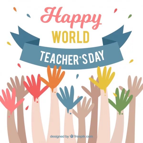 Happy world teacher’s day to all my teacher friends🌸🌸