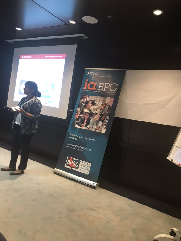 Looking at the Academic #BPSO from a student lens. Our <a href="/UCQNursing/">University of Calgary in Qatar</a> <a href="/BpsoQatar/">BPSO Champions Qatar</a> students on how they are spreading the word about #EBP. Job well done! 🙌🏼🙌🏼🙌🏼