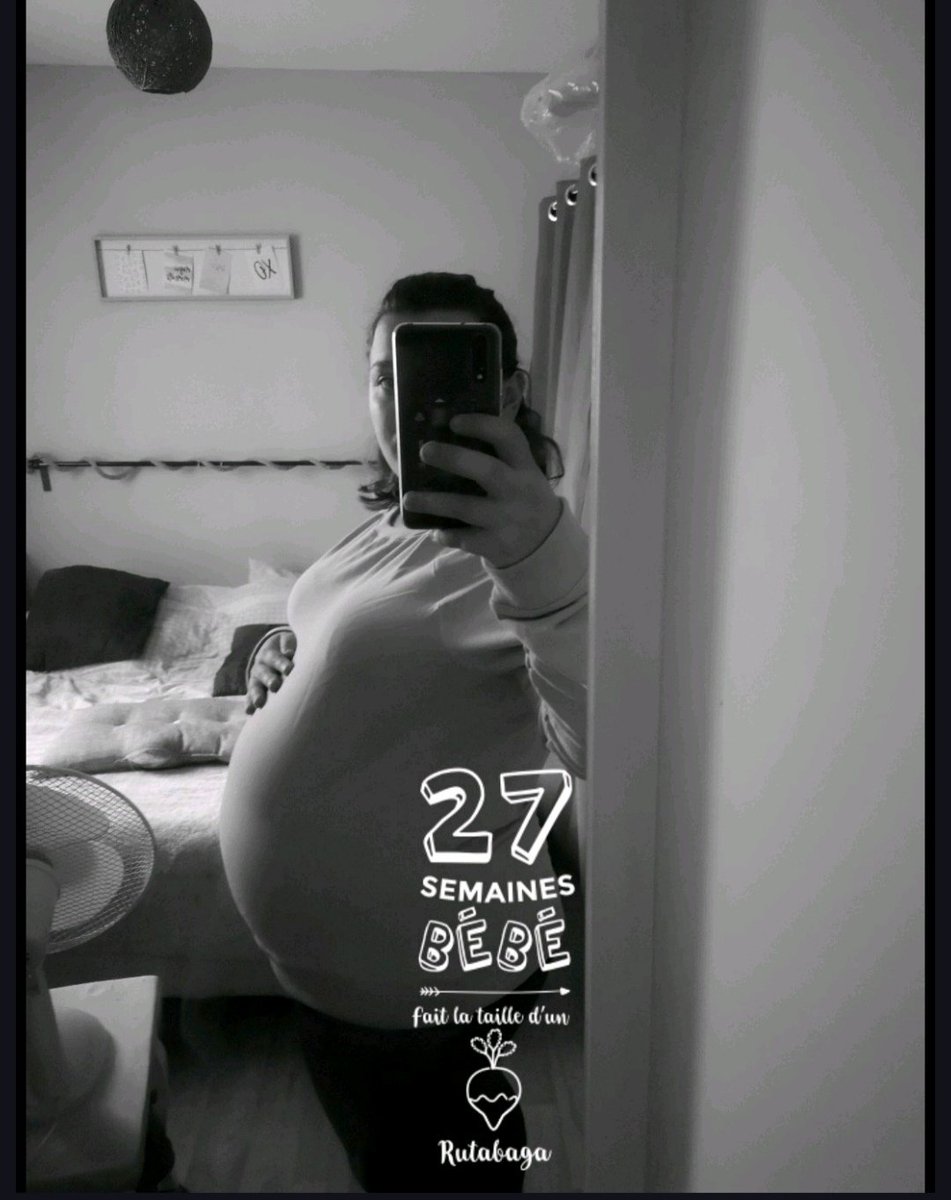 BellangerLeah's tweet photo. Ça pousse tellement vite. Tellement hâte de t'avoir dans mes bras 😍❤️ #BabyBoy https://t.co/cwtKZXnSIF