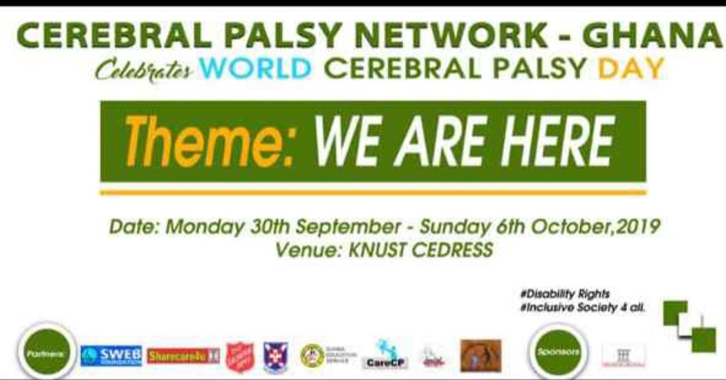 FoundationSweb's tweet photo. #WCPD2019 #WEAREHERE #GOGREEN4CP https://t.co/0K1v4eL7OE