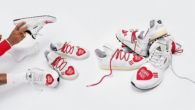 Human Made x adidas NMD Hu
Release Date: October 5, 2019
Price: $250>bit.ly/2BM2rji