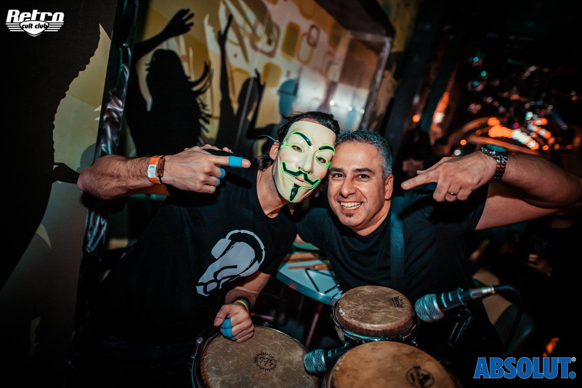 We are on the way back to our hometown! facebook.com/events/3843962…
Tonight, Retro cult club live percussion 🎹🎛️🆙 Meet us at Retro cafe - free entry! 💲