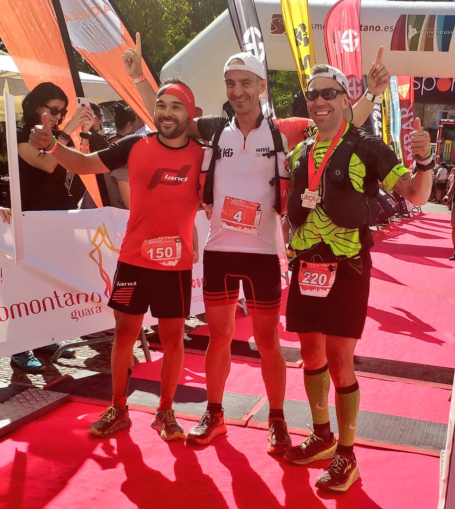 UltraTrailGuara's tweet photo. PODIUM #Ultra108
🥇 Agustín Lujan: 12:26h
🥈Daniel Colom: 13:14h
🥉J.Francisco Iglesias: 13:26h
#UTGS #UTGS19 https://t.co/krkOwQUQww
