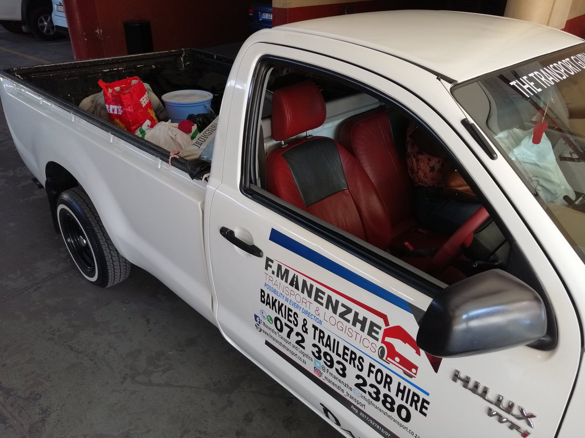 FManenzhe's tweet photo. #No_02
Theo's Place Central to Sunnyside!💪💯
Bakkie for hire 0723932380.
You can call or whatsapp.
We do both short and long distances.
F.Manenzhe Transport and Logistics.
#FManenzheOnDuty!🤙
#TheTransportGuruOnDuty! https://t.co/x6xNDIhU4q