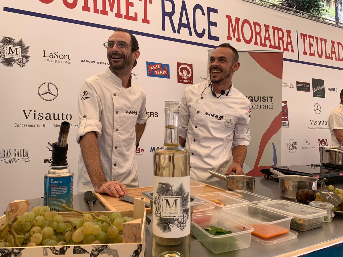 No podía faltar #LExquisitMediterrani en #Teulada, en la <a href="/Gourmet_Race/">Gourmet Race</a>, la única regata donde se cocina en el mar.