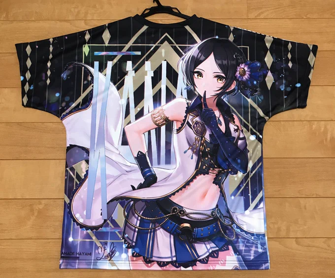 フルグラTシャツ届きましたー!!
色収差が綺麗に出てて良かった… 