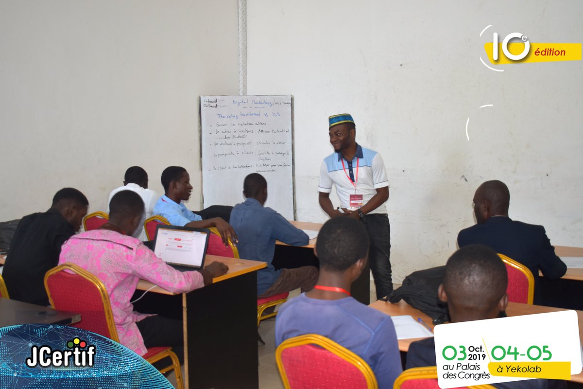 #JcertifBrazza2019 / JOUR 3

Elwin GOMO a partagé avec les participants sa passion pour le marketing digital, en abordant des questions sur la publicité en ligne, le référencement, l’emailing ou encore le community management.

#MarketingDigital