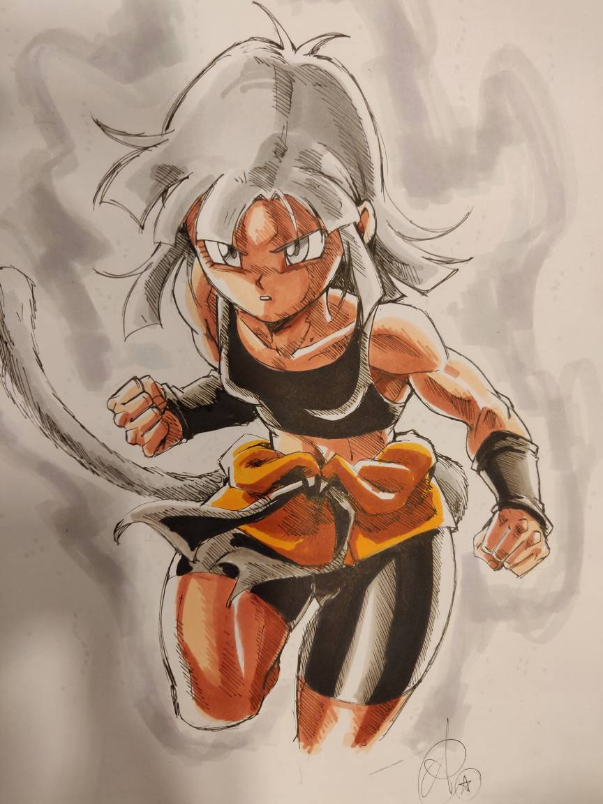 Dragon Ball Multiverse on X: Super Uub by Asura au @ParisManga 2019 !  #fanart #DBGT  / X