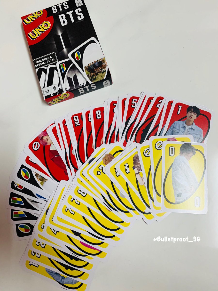 Bulletproof_SG's tweet photo. 🎁 We are giving away set of BTS Idol dolls &amp; UNO cards!
1. RT this tweet 
2. Comment below on the item you would like to win (Idol dolls/UNO cards) 
3. Hashtag 
#BTSxMattel #BTSDollsOfficial #BulletproofSG_GA

10 winners will be selected! Giveaway ends 19 Oct. Open to SG only. https://t.co/lsqyqVyJDQ