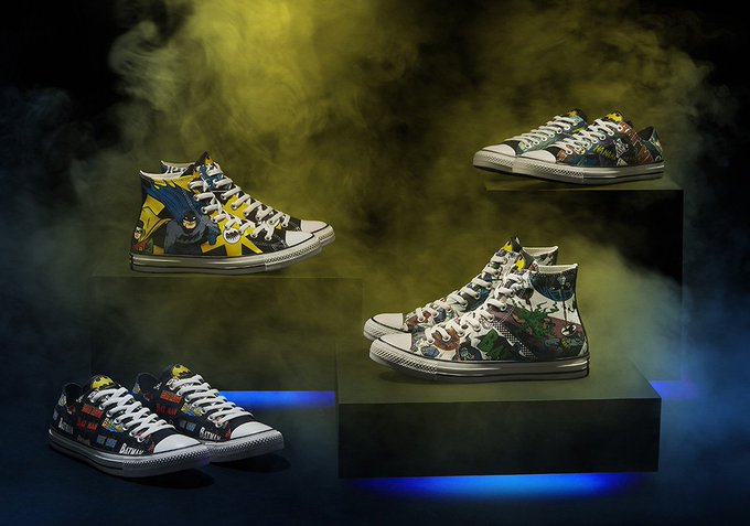 Batman 80th Anniversary x Converse Chuck Taylor Collection
Release Date: October 21st, 2019 >bit.ly/2BM2rji