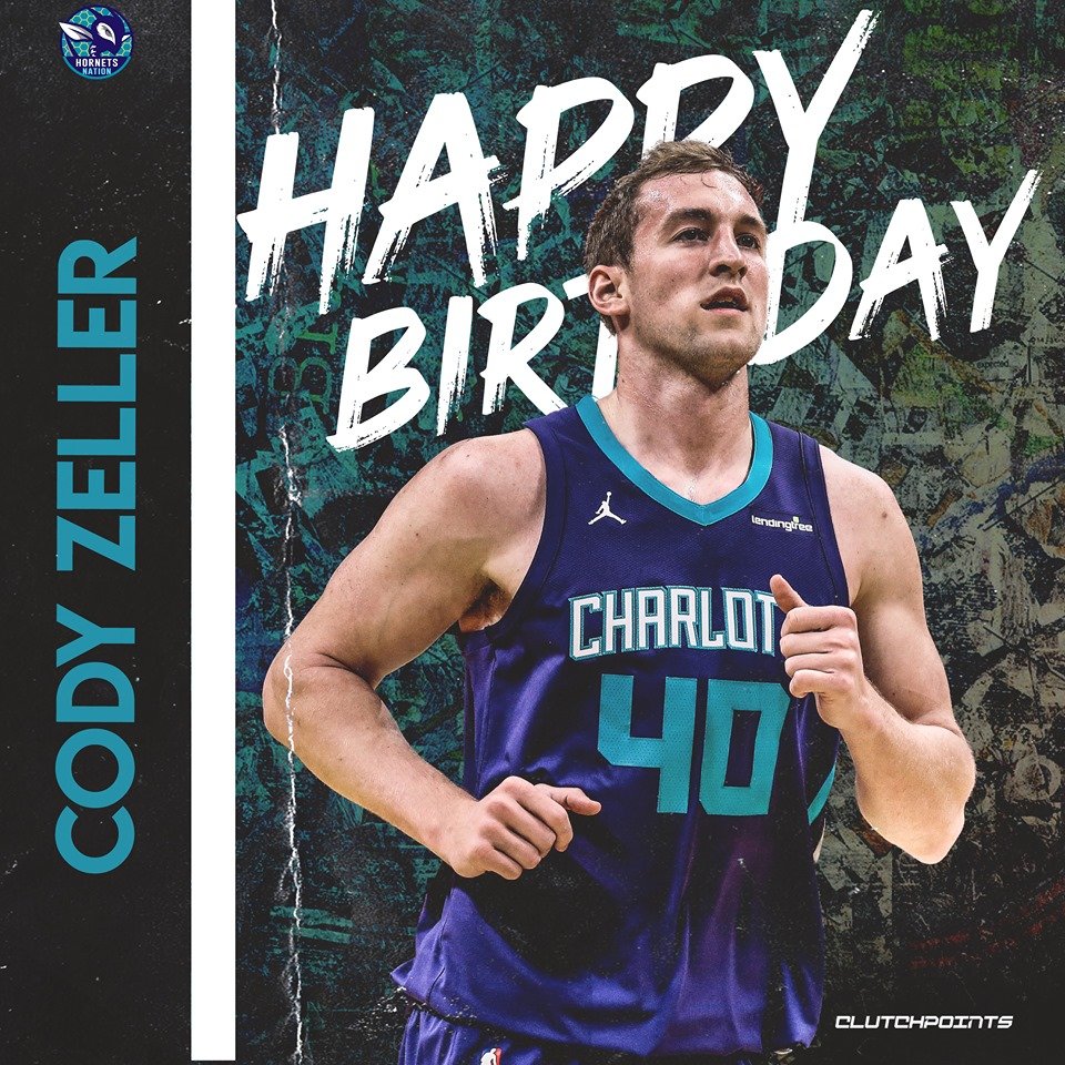 Join Hornets Nation in wishing Cody Zeller a happy 27th birthday!  