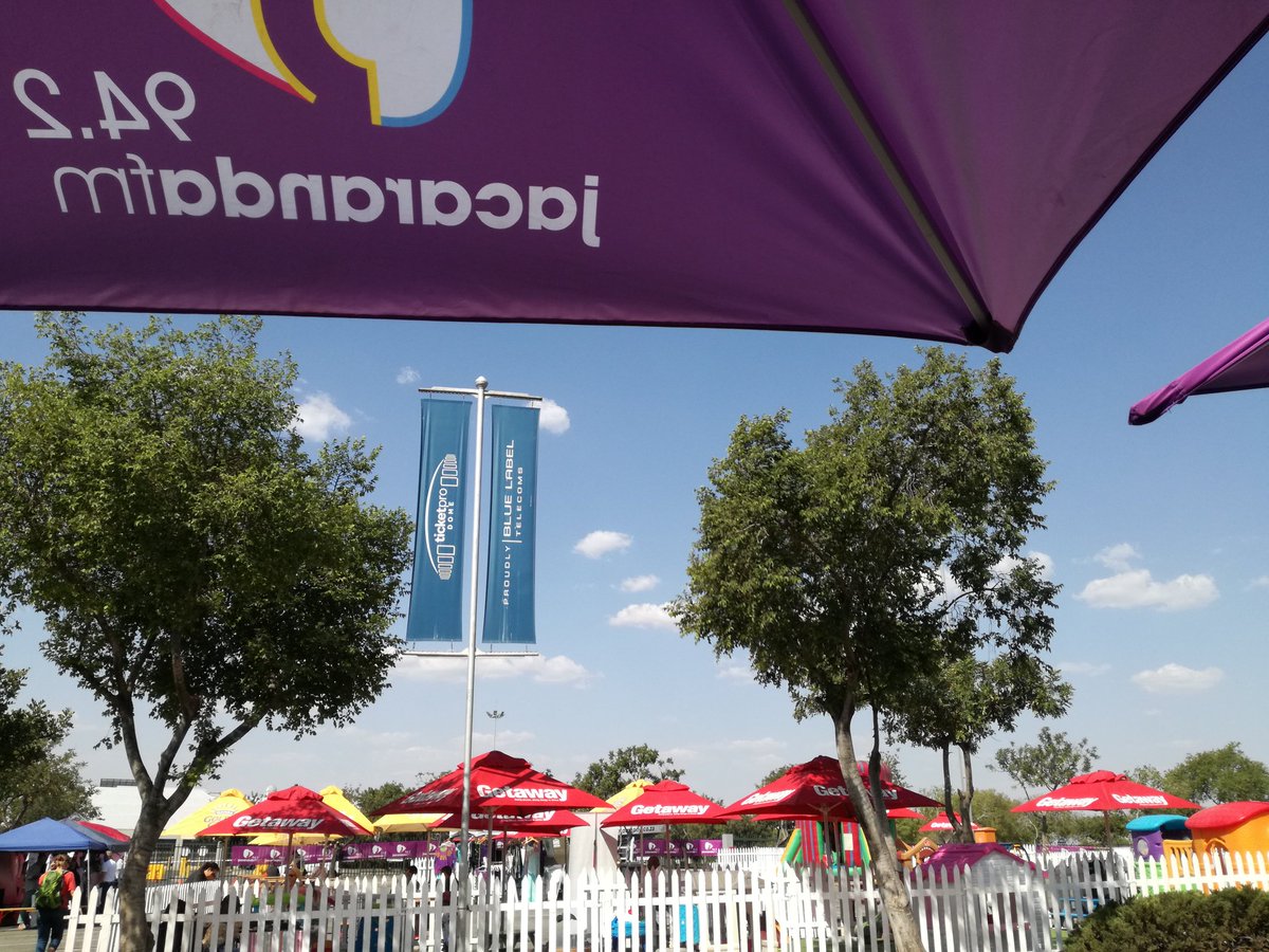 Drop your kids off and let them enjoy The VIP kiddies area right here  @GetawayShow @jacarandafm #DreamExploreDiscover