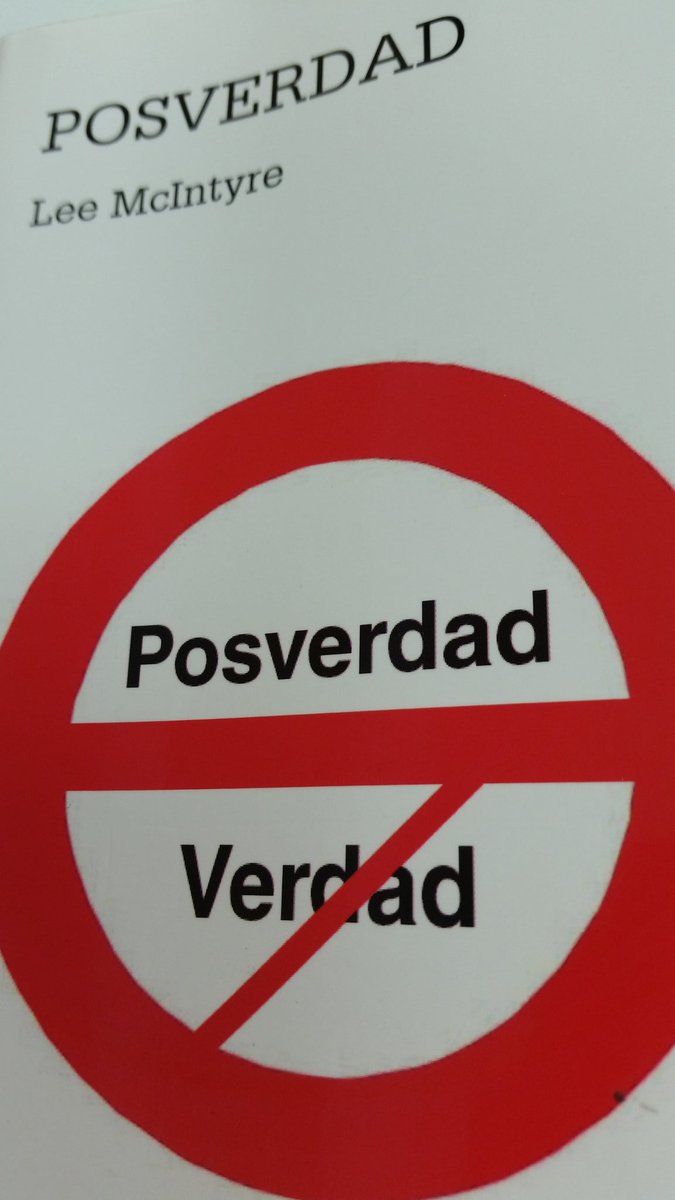 totmarques's tweet image. #Posverdad #LeeMcIntyre

&quot;La meta de l&apos;#objectivitat no és atorgar un temps equitatiu entre #veritat i #falsedat: és facilitar el desenrotllament de la veritat&quot;.

A hores d&apos;ara, l&apos;#EducacióMediàtica ha esdevingut tan complicada com la pròpia #ProfessióPeriodística!
#BiaixMediàtic