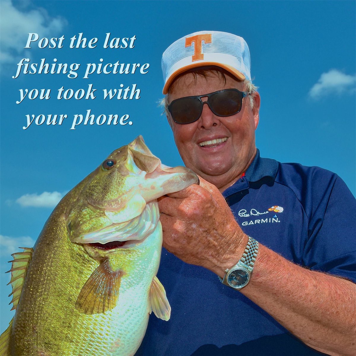 Bill_Dance1's tweet photo. Let’s see your fishin’ pics! #SaturdayMotivation #fishing https://t.co/5jC4lSS81e