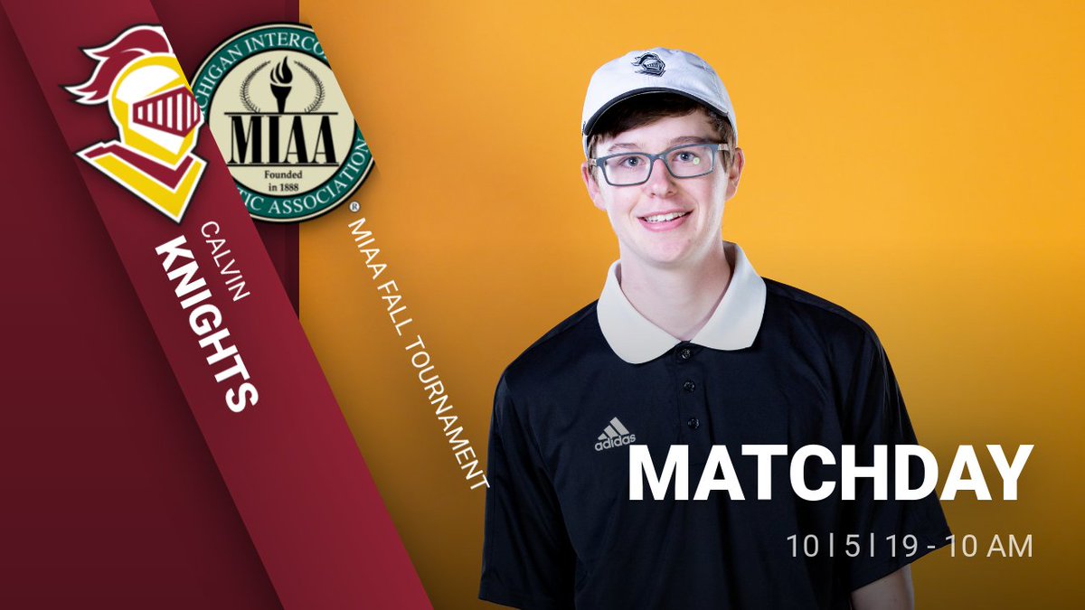 CalvinKnights's tweet photo. It's Match Day for @calvin_golf as the Knights compete on the final day of the MIAA Fall Tournament! #GoCalvin https://t.co/mKUcaRPcqM