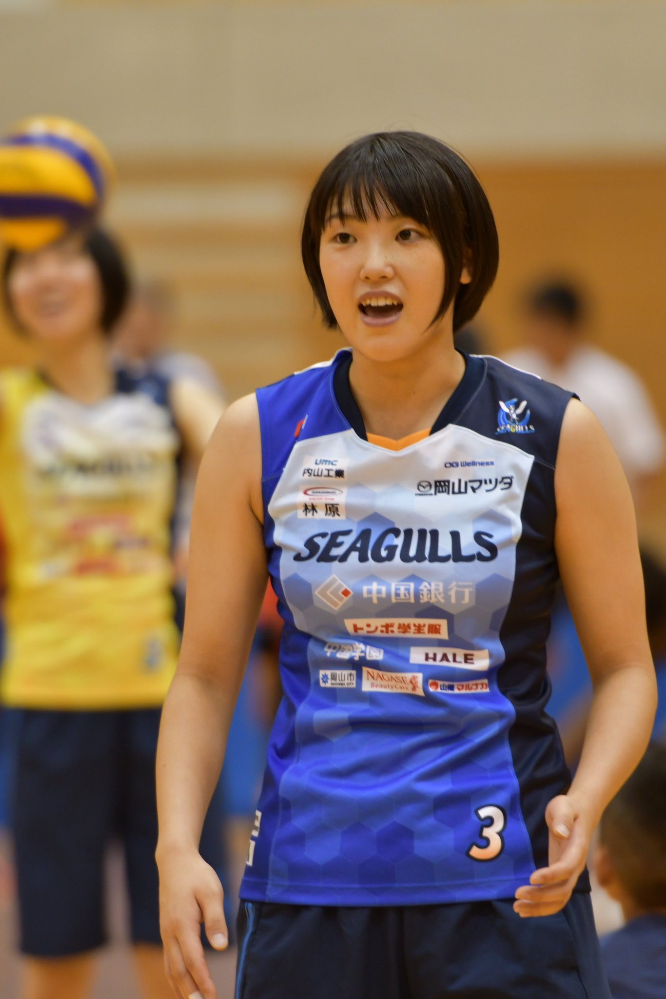 岡山シーガルズ 田口絢佳選手のサイン入りシャツ 岡山シーガルズ 田口絢佳選手のサイン入りシャツ 岡山シーガルズ