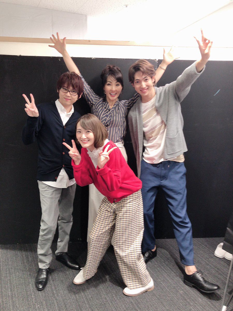 KAJI__OFFICIAL's tweet photo. 【梶】朗読劇「逃げ恥」

千穐楽、終了！
楽しかったーーー！！！
唯一の４公演チームだけあって、最後は色々なものが爆発しました！
本番中に進化する感覚。

本当に、本当に、このチームでよかった！！
生駒ちゃん、有澤くん、濱田さん、ありがとうございました！！

普通じゃない、恋でした！！ https://t.co/yzm4rUqDIk