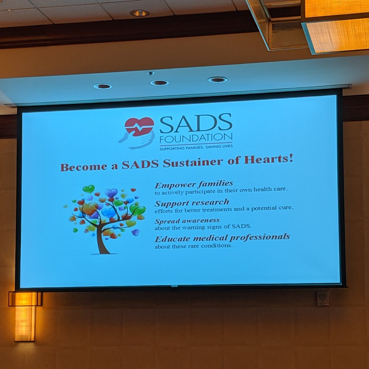 SADS Foundation tweet media