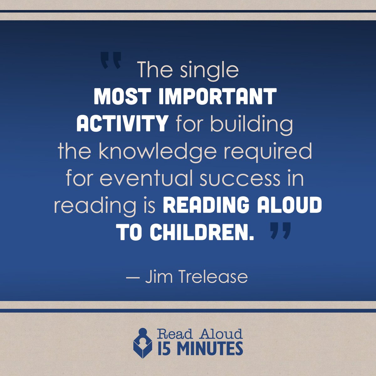 ReadAloud_org's tweet photo. #readaloud15 #JimTrelease https://t.co/equjVml9tE