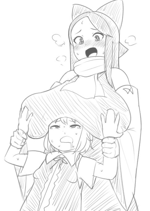 クッキー☆)リランとSRMY姉貴楽描き 