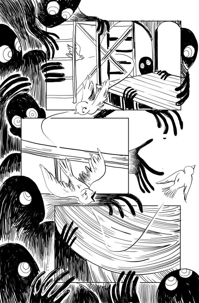 @BirdieWrites @MiMoccio @MattLevine88 Issue 3 came out a few days ago, yada favorite pages yada yada. 

This issue has some of my favorite expressions (especially on the second and last pages) 