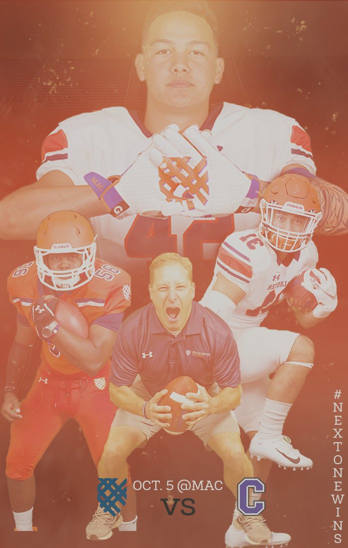 Wake up for #Gameday! 🚨🚨

⏰ 1:00 PM CT from St. Paul, MN! #TogetherWeFight

📺 portal.stretchinternet.com/macalester/ | #NextOneWins | #GoScots