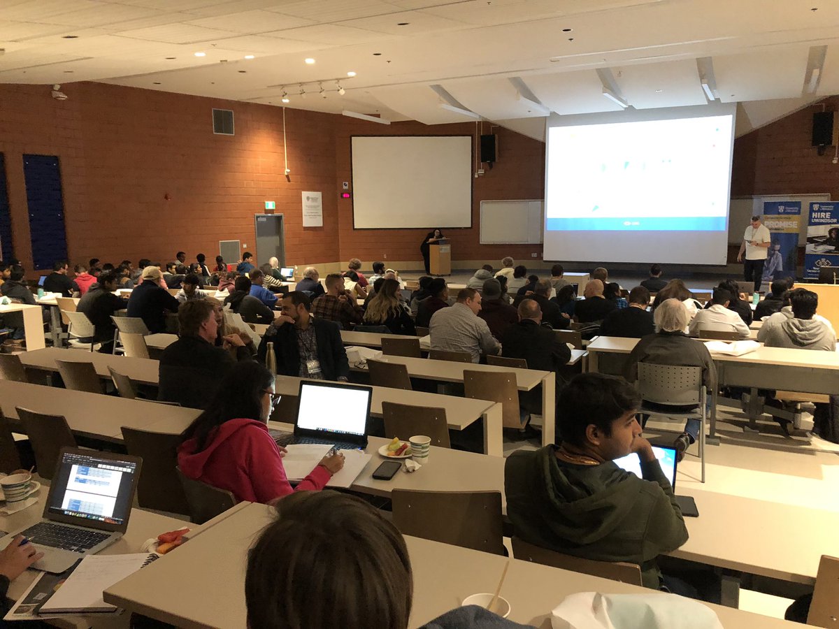 Saturday morning at Windsor-Essex Google-Developer Fest