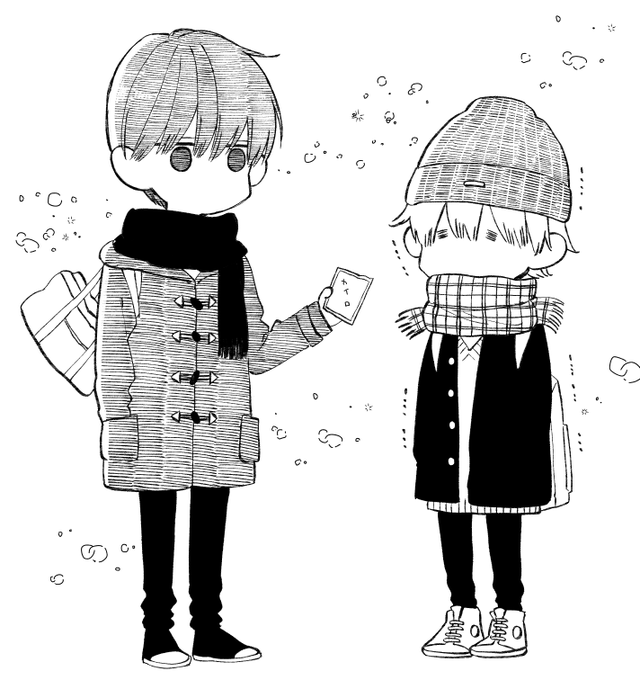 冬の装い（気が早い）
#君には届かない 