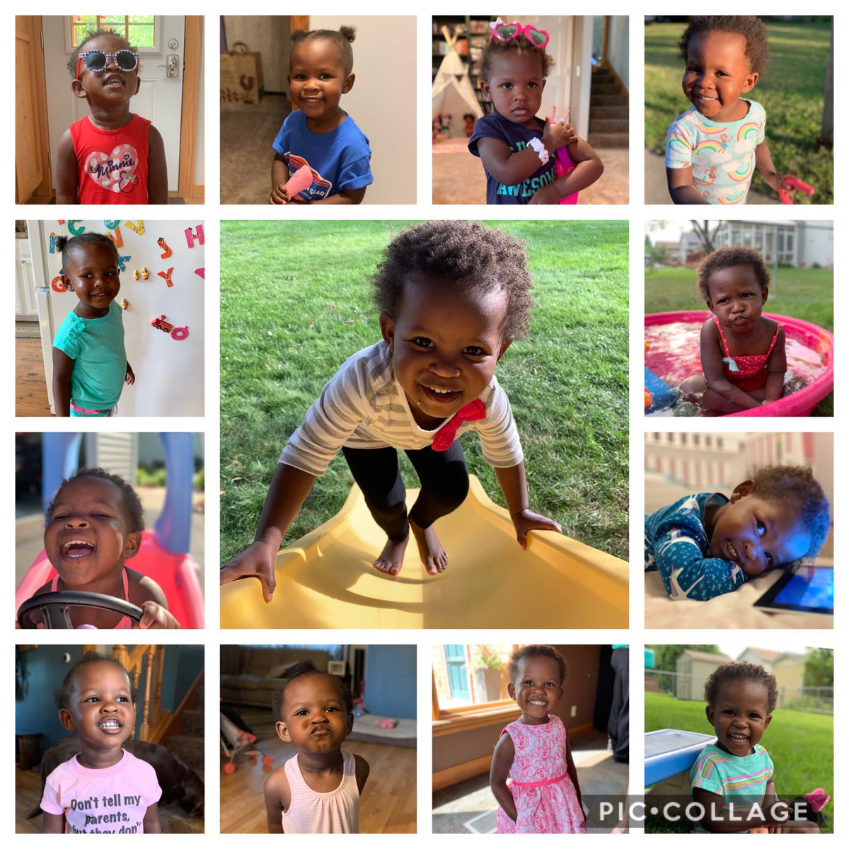 BobnChrisadopt's tweet photo. Our sweet little girl turns 3 today! Watching her grow into the person she is becoming is absolutely amazing. We love you to the mom and back little one!! #threeanger https://t.co/tKlqOYK37W