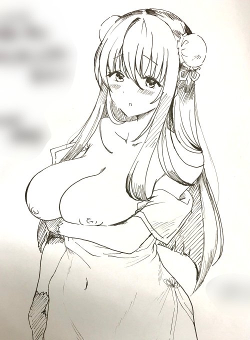 今日かいたやつですーありがとうございました 