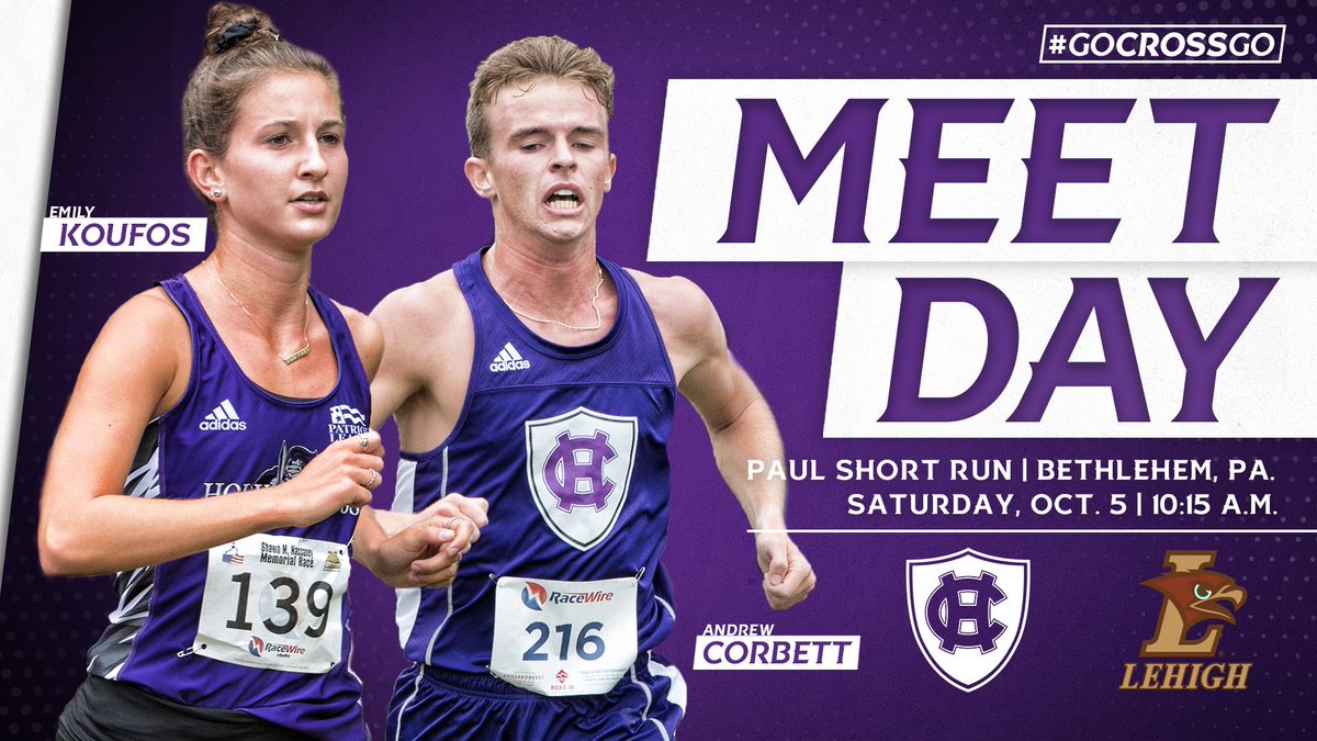 We'll be running at one of the biggest races in the country today at Lehigh's Paul Short Run! 

Women's Open 6K up first at 10:15 a.m., followed by Women's Gold 6K at 11:45 and Men's Brown 8K at 12:15. 

#GoCrossGo