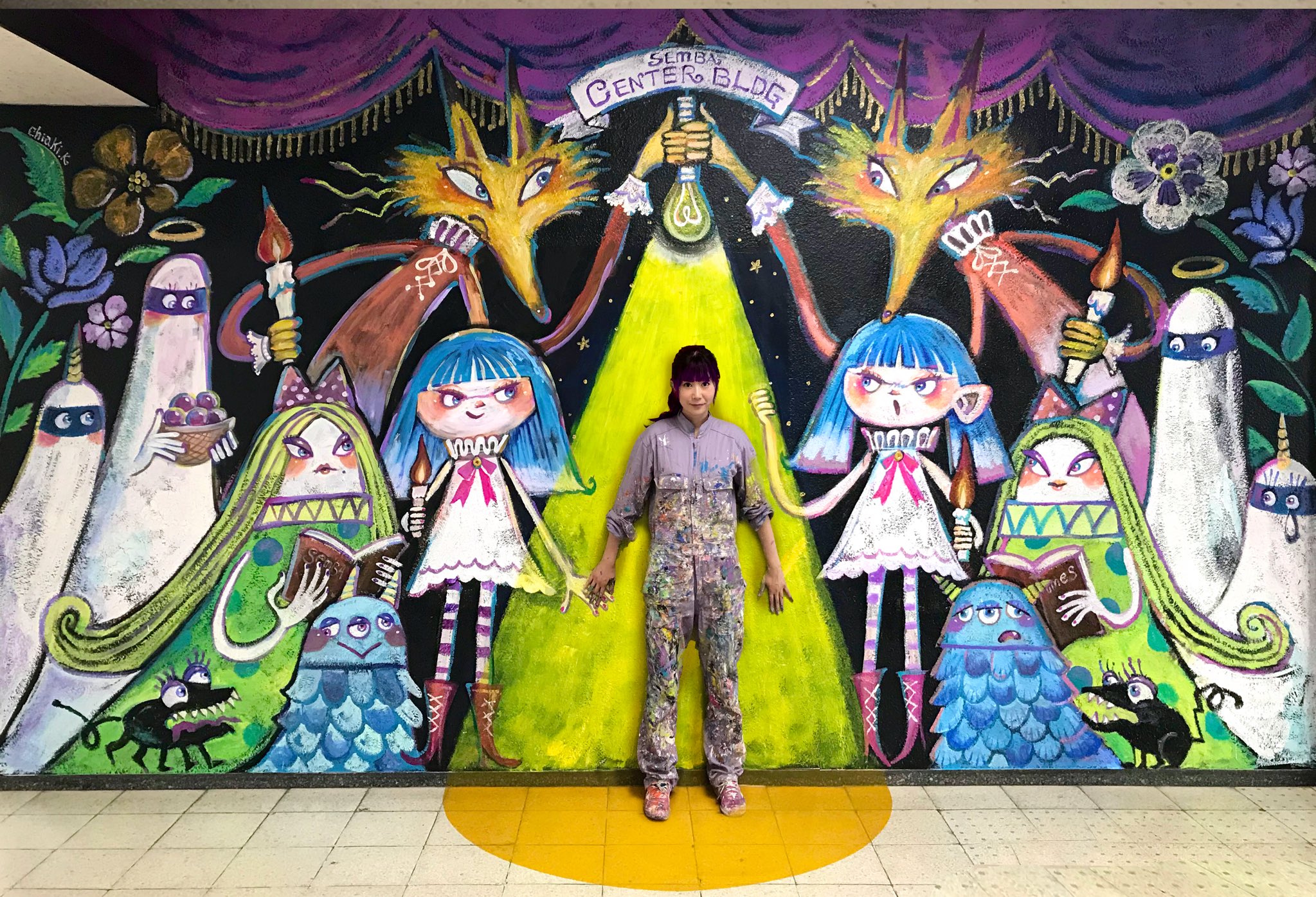 銀座 ソニービルに現れる「新人類」chiaki koharaのアートとは