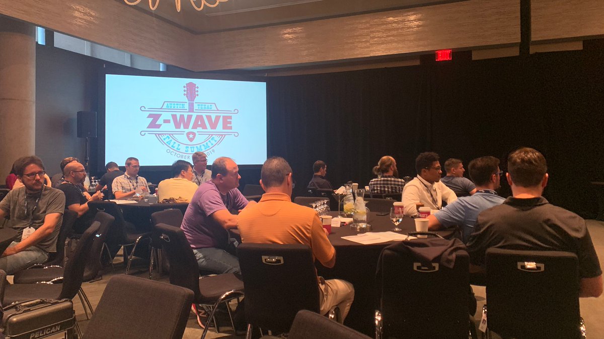 ZWave_Alliance's tweet photo. Thank you to all #ZWave Alliance members who came to the Fall #ZWaveSummit! Here are a few event highlights. Be sure to check out our full Facebook album for more pictures and if you couldn't join us this time, look out for details coming for Spring Summit soon! #IoT #smarthome https://t.co/2cDLX54leA