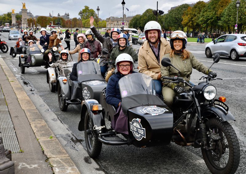 France_CVB's tweet photo. Paris, a must-see destination. Our international guests experiment the side-car tours ! #FMEvent #ExploreFrance #Parisjetaime #MICE #businesstravel #corporatetravel https://t.co/epGz4t0EDj