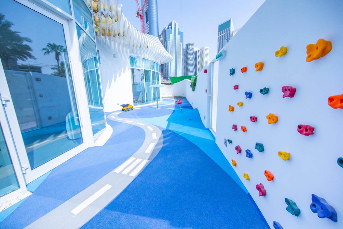 ora_nursery's tweet photo. As the weather is cools down, our children are able to move and play in a beautiful outdoor space with splash park. 💦 https://t.co/dqHPKthTYa