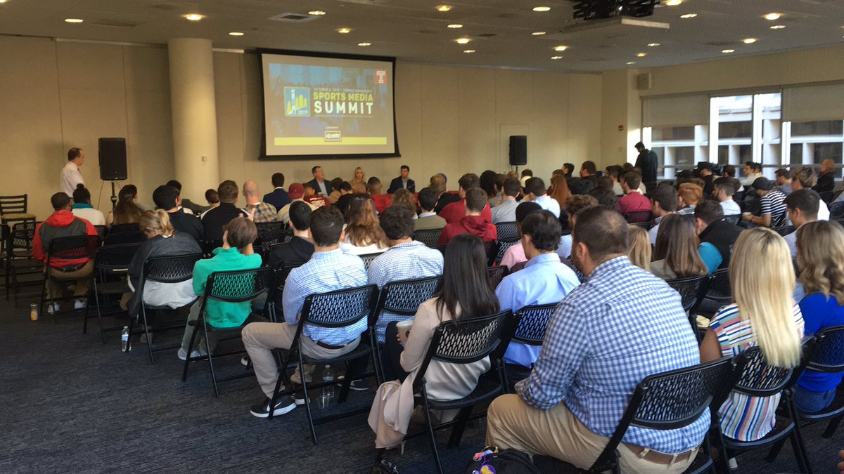 pierrecarafe's tweet photo. 8th annual Temple Sports Summit is underway on main campus. Sideline reporting panel has started. It includes @GmurphNBCS of the Phillies. https://t.co/w7Cww8ikD4