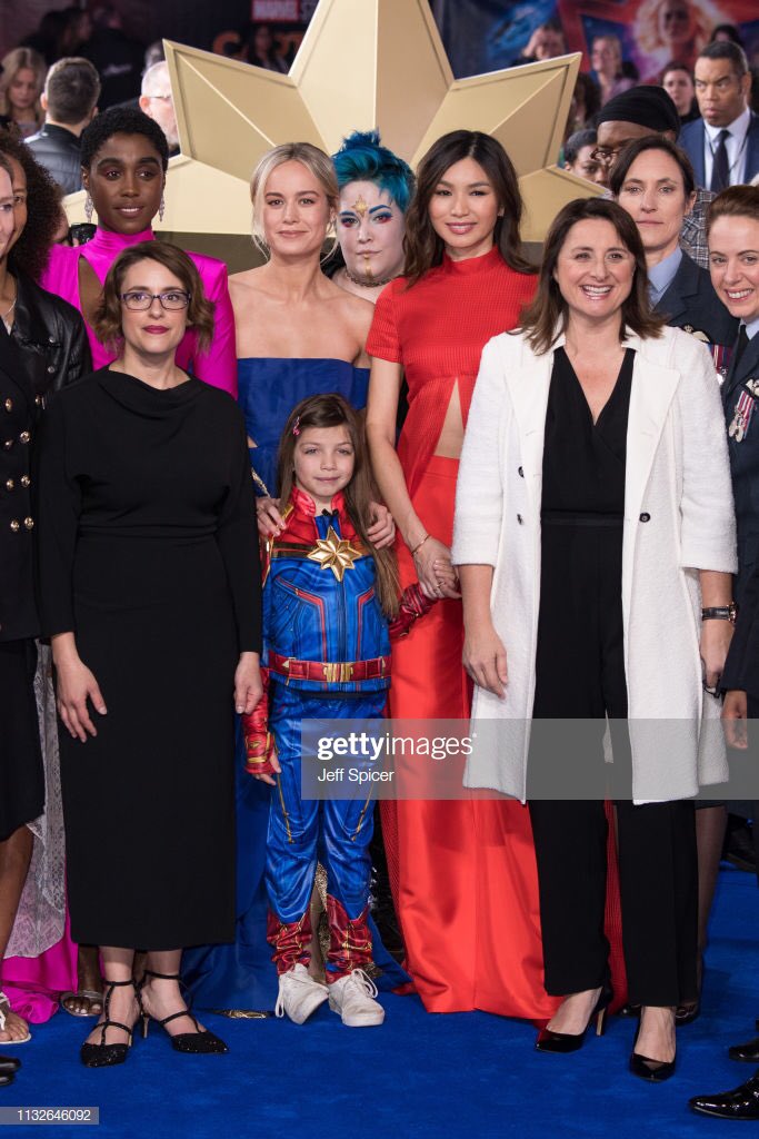 DarkSideComicUK's tweet photo. From blue walls to red carpet, here’s to a million more adventures, kid! 💙🌟❤️

#6yearsofdarkside #darksidecomicsfamily #captainmarvel https://t.co/IxcXpBhAzC