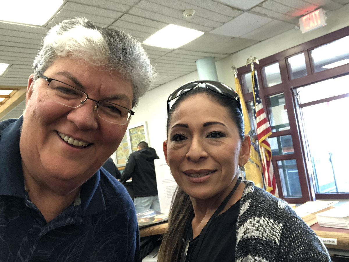 suefulton's tweet image. We’re working hard to finish new construction in #Wayne but meanwhile our employees provide  #drivertesting and other services with a smile @NJ_MVC #SatHours 8-3pm