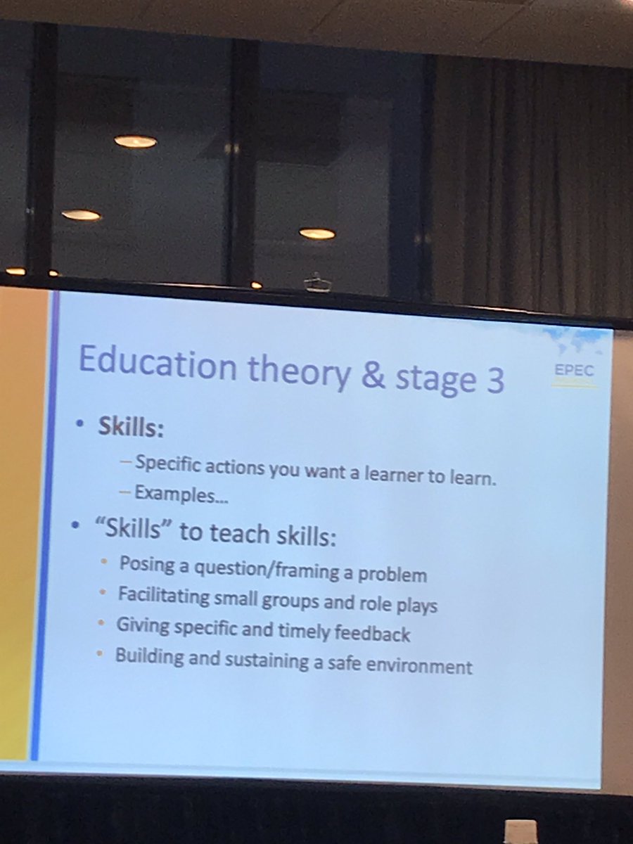 Learning how to improve teaching skills, so we can, well, change the world! #epecpeds