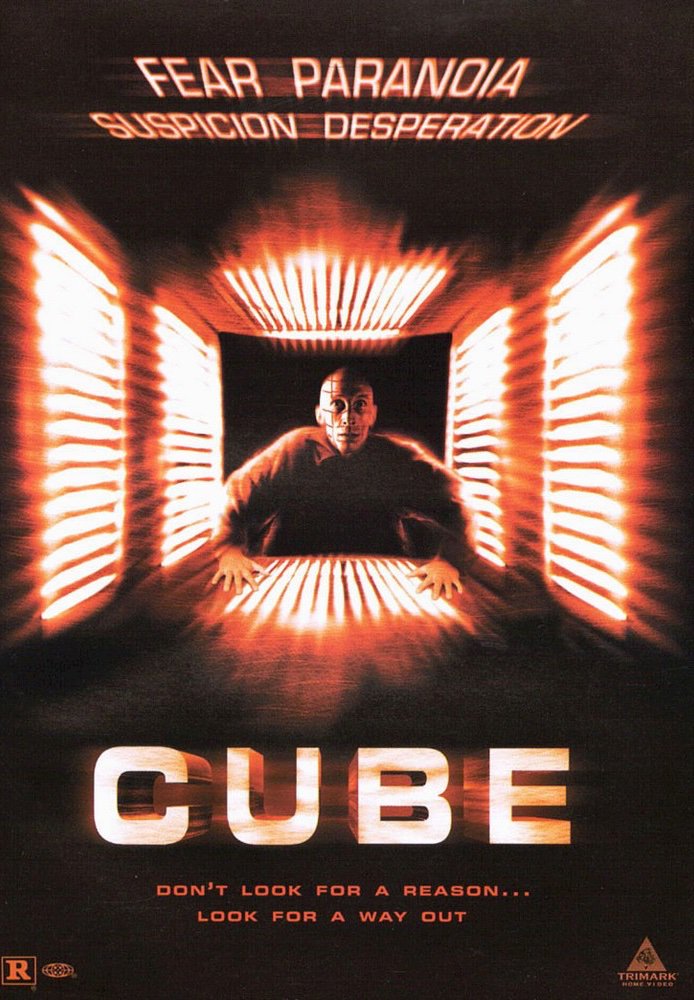 JoeSiegler's tweet photo. Just saw a little again of a Sci-Fi/Horror movie I liked from 20 years ago called "Cube". Occurred to me this was an "Escape Room" type movie before the concept of "Escape Rooms" existed.

Watched this originally cuz @Nikki_deboer is in this movie. #DS9Forever https://t.co/7o0GHlz8G7