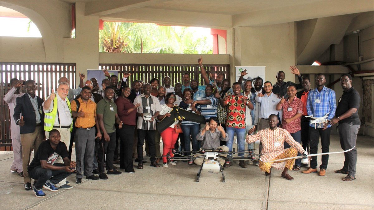 38 enterprises in 21 countries in partnership with 3 gov agencies &amp; 2 universities: We, Africa Goes Digital afgoesdigital.com are a beacon for African drone operators driving transformation in agriculture &amp; other sectors across the continent | <a href="/CTAflash/">CTA</a> @europeaid support