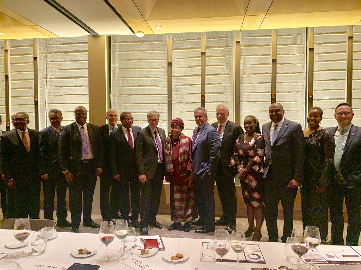 dourahsante's tweet photo. Honored and delighted to see the leadership of the @endmalaria Council members in efforts to #stepUpTheFight against #malaria. #AlikoDangote #BillGates, #MaEllenSirleaf, #JakayaKikwete, #HMK_Mswati,, #PeterChernin, #RayChambers,
@DrTedros, @PeterASands https://t.co/EtoCGRPA13