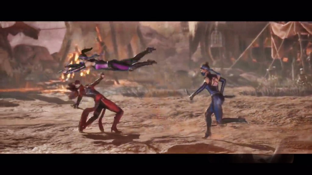 Johnny P على X: Working together against Shao Kahn? #Mileena #Kitana # Baraka #MortalKombat11 #MK11 @noobde  / X