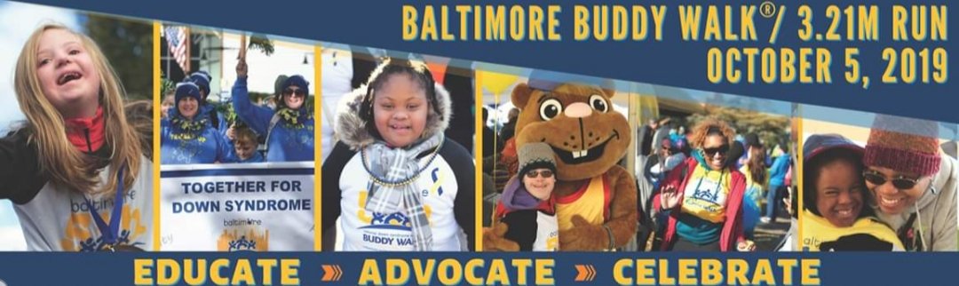 mdtwisterseye's tweet photo. 2019 Baltimore Buddy Walk
Eye cheered on the walkers at start and finish! Over 1,000 participants this year. Another amazing community event. Go Eye! https://t.co/TnQykhW4zV