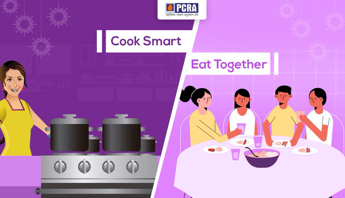 pcraindia's tweet photo. On this festive season lets eat together, stay together.
#ConserveFuture #PCRA #SaveEnvironment #SaveFuel #9daysofConservation https://t.co/K40KTduGum