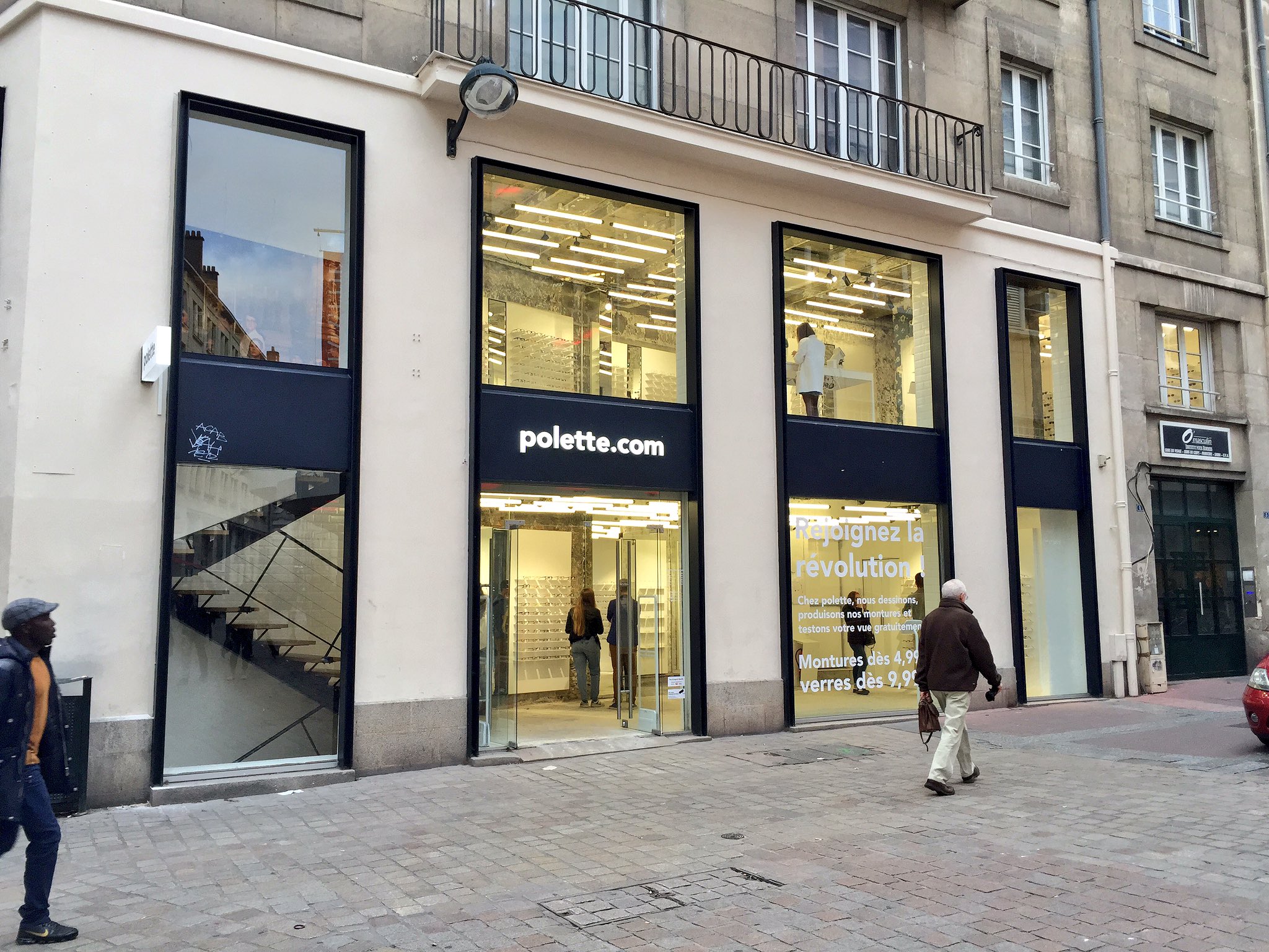 Nantes hype on X Ouverture de Polette opticien rue du moulin a Nantes. NantesCentreVille lunettes https t 8FZ1Zy3OOO X