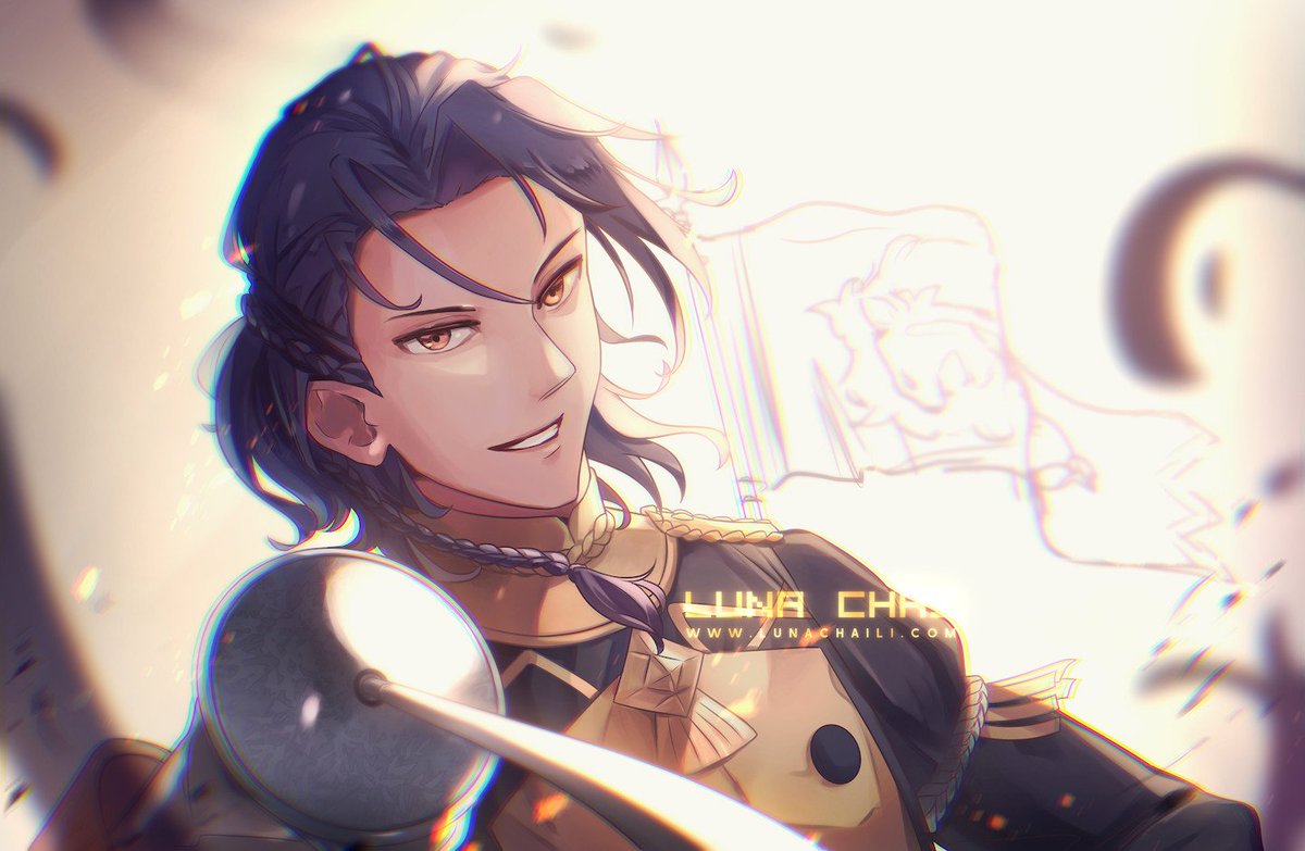 "Nice try, brother... but you can't beat me."
my take on glenn fraldarius! #FireEmblemThreeHouses